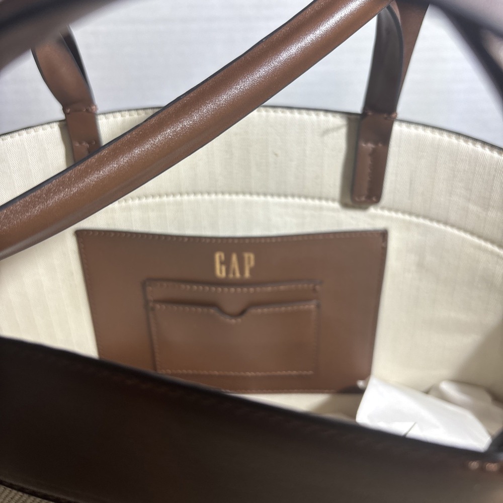 GAP - East-West Canvas Tote Bag SALE FREESHIP - Picture 3 of 4